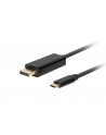 lanberg Kabel USB-C (M)->Displayport 3M 4K 60HZ czarny - nr 4
