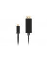 lanberg Kabel USB-C (M)->Displayport 3M 4K 60HZ czarny - nr 5
