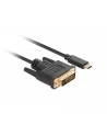 lanberg Kabel USB-C(M)->DVI-D(24+1)(M) 3M czarny - nr 7