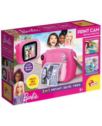 lisciani giochi Aparat PRINT CAM Barbie 97050 LISCIANI