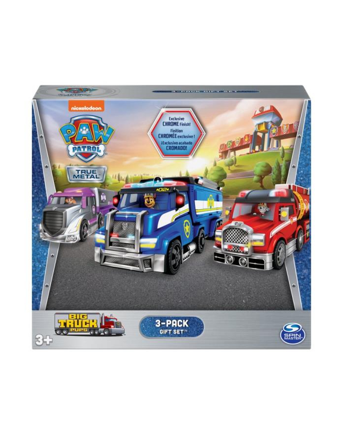 PAW PATROL Psi Patrol Big Truck Pups 3-pak 6065062 Spin Master główny