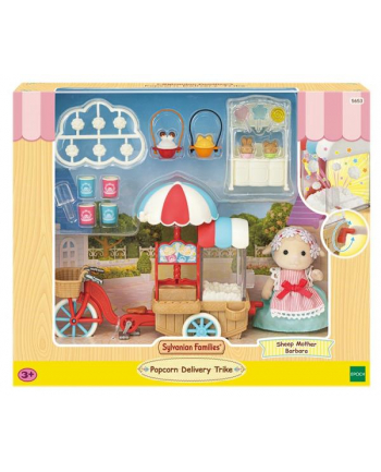 epoch Sylvanian Mobilne stoisko z popcornem z figurką 5653