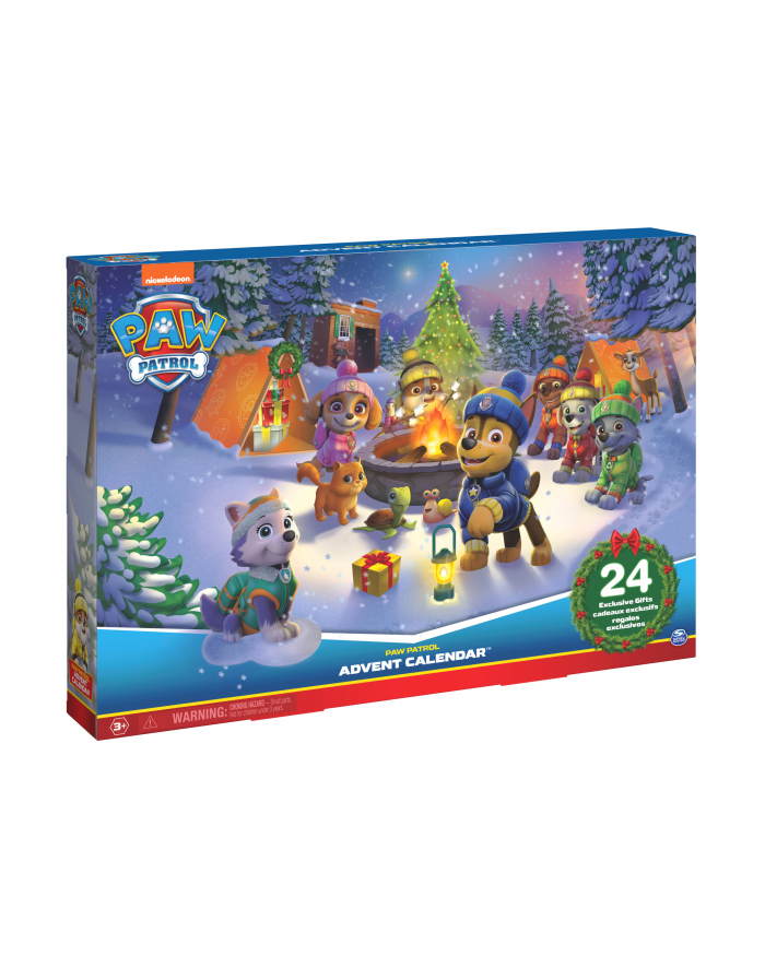 spin master PAW PATROL / Psi Patrol Kalendarz adwentowy 6063791 Spn Master główny