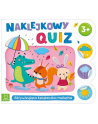 aksjomat Naklejkowy quiz 3+. Aktywizująca książeczka malucha - nr 1