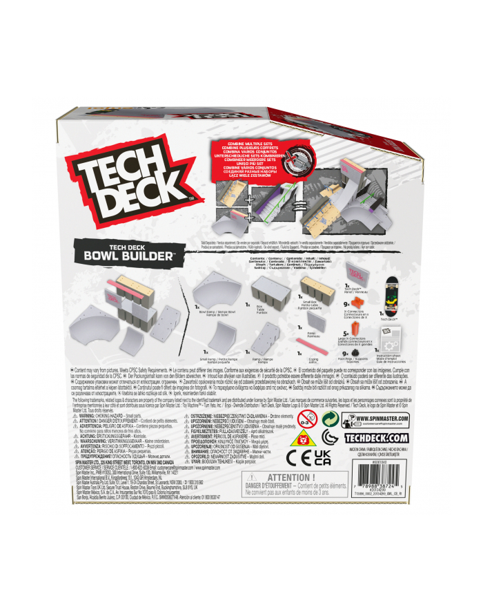Tech Deck X-connect - Bowl Builder p3 6062886 Spin Master główny