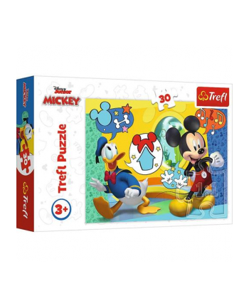 Puzzle 30el Myszka Miki i Wesoły Domek 18289 Trefl nr 2