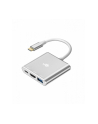 tb Adapter USB C 3w1 - HDMI, USB, PD srebrny - nr 1