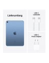 apple iPad 10.9 cala Wi-Fi + Cellular 256 GB Niebieski - nr 47