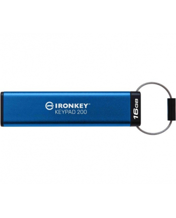 kingston Pendrive 16GB IronKey Keypad 200 FIPS140-3 Lvl3 AES-256