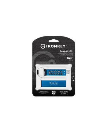 kingston Pendrive 16GB IronKey Keypad 200 FIPS140-3 Lvl3 AES-256 nr 2