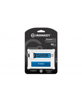 kingston Pendrive 32GB IronKey Keypad 200 FIPS140-3 Lvl3 AES-256 nr 2