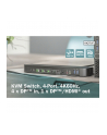 DIGITUS KVM Switch 4x1 DP DP/HDMI Out USB 4Kx2K 60Hz - nr 33