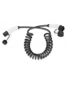 DIGITUS EV charging - Three Phase 400V 32A 7.5m Type 2 to Type 2 Spiral charger cable - nr 2