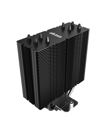 Akasa alucia h4, heatpipes, black fins (57237)
