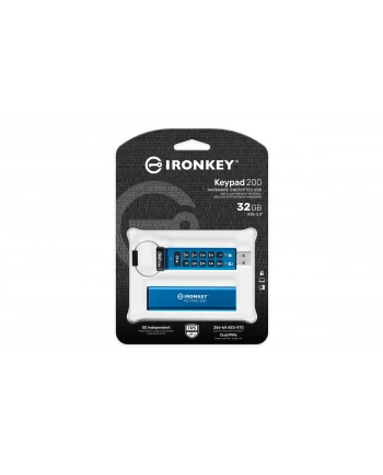kingston Pendrive 32GB IronKey Keypad 200 FIPS140-3 Lvl3 AES-256 nr 2
