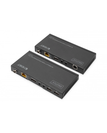 DIGITUS HDBaseT HDMI KVM Extender 4K/30Hz 70m 10.2 Gbps HDCP 2.2 nr 2