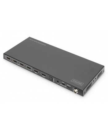 DIGITUS 4x2 HDMI Matrix Switch 4K/60Hz Scaler EDID ARC HDCP 2.2 18Gbps