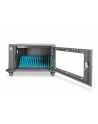 DIGITUS Charging trolley 16 charge bases 14inch Kolor: CZARNY 384x550x375mm electr. lock incl. USB fan - nr 10