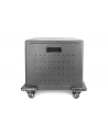 DIGITUS Charging trolley 16 charge bases 14inch Kolor: CZARNY 384x550x375mm electr. lock incl. USB fan - nr 50
