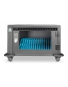 DIGITUS Charging trolley 16 charge bases 14inch Kolor: CZARNY 384x550x375mm electr. lock incl. USB fan - nr 52