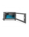 DIGITUS Charging trolley 16 charge bases 14inch Kolor: CZARNY 384x550x375mm electr. lock incl. USB fan - nr 69