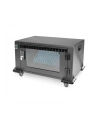 DIGITUS Charging trolley 16 charge bases 14inch Kolor: CZARNY 384x550x375mm electr. lock incl. USB fan - nr 73