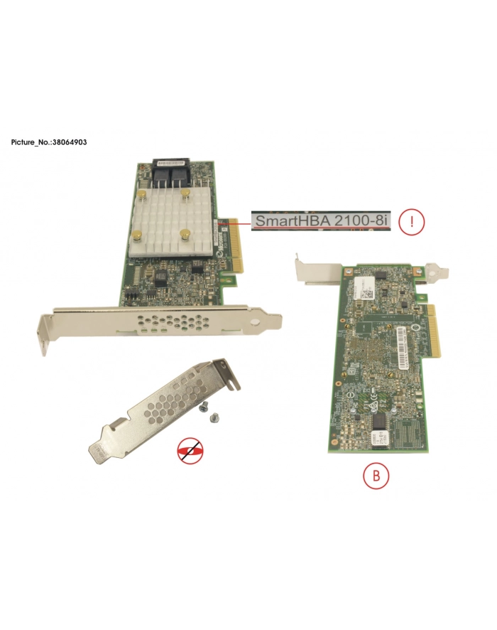 fujitsu technology solutions FUJITSU PSAS CP 2100-8i FH/LP RAID Controller główny