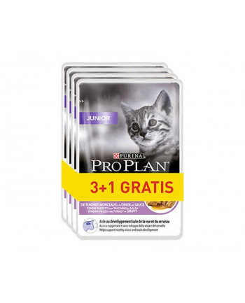 purina nestle Purina Pro Plan Junior Indyk 85g 3+1