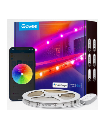 Govee H619A 5m; Taśma LED; Wi-Fi  Bluetooth  RGBIC