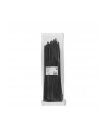 QOLTEC 52233 Opaski zaciskowe wielorazowe trytytki 7.2x350mm Nylon UV Czarne - nr 1