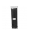 QOLTEC 52235 Opaski zaciskowe wielorazowe trytytki 7.2x400mm Nylon UV Czarne - nr 1