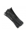 QOLTEC 52235 Opaski zaciskowe wielorazowe trytytki 7.2x400mm Nylon UV Czarne - nr 4
