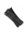 QOLTEC 52237 Opaski zaciskowe wielorazowe trytytki 7.2x450mm Nylon UV Czarne - nr 4