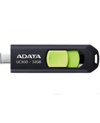 ADATA FLASHDRIVE UC300 32GB USB 32 BLACK'GREEN nr 2
