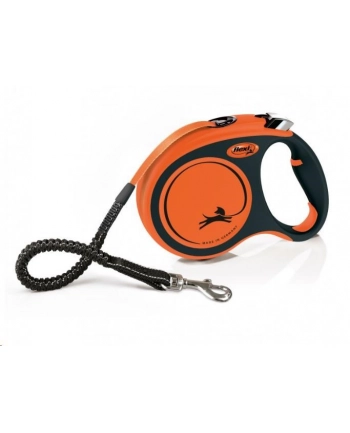 Flexi smycz automatyczna Xtreme L Tape 5m  orange nr 2