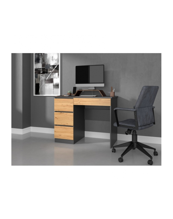 top e shop Biurko MIJAS LEWE 98x51xH76 antracyt/artisan główny