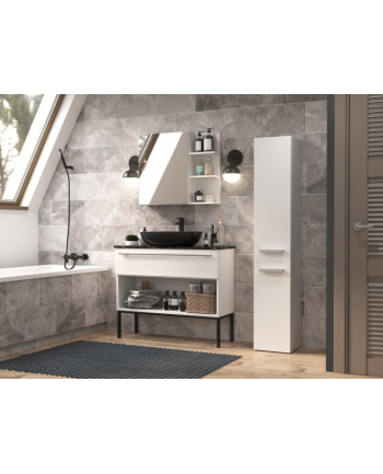 top e shop Szafka łazienkowa NEL II 31x30xH174 biel mat nr 2