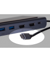 UNITEK HUB USB-C 11W1  USB-C  RJ45  MST  100W PD - nr 12