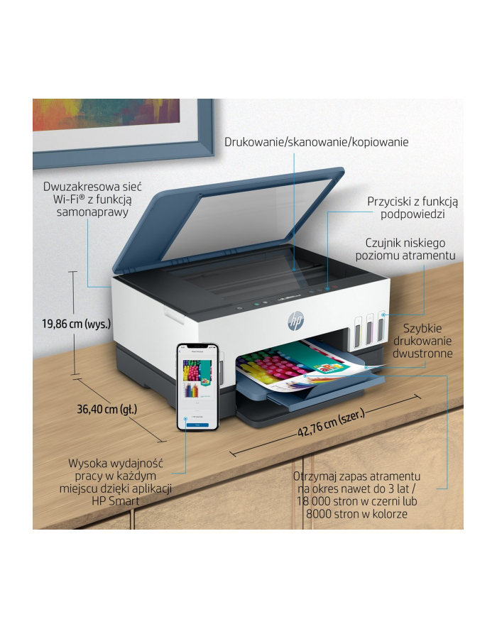 hewlett-packard Urządzenie wielofunkcyjne Hp Smart Tank 675 główny