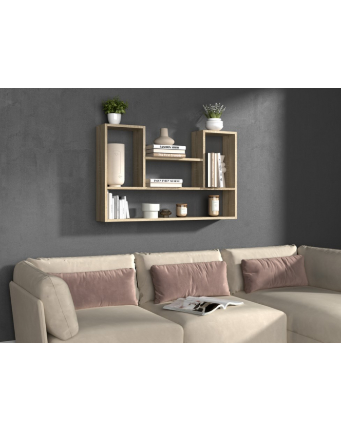 top e shop Regał wiszący BILBAO 4P 100x16xH60 sonoma główny