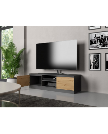 top e shop Szafka RTV 120x40xH36 antracyt/artisan nr 2