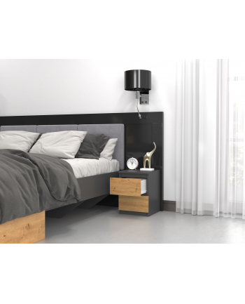 top e shop Szafka nocna M2 30x30xH40 antracyt/artisan