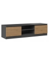 top e shop Szafka RTV 140x40xH36 antracyt/artisan - nr 8