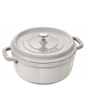 zwilling Garnek żeliwny okrągły STAUB 40501-413-0 - biała trufla 52 ltr - nr 9