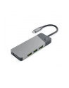 GREEN CELL HUB USB-C ADAPTER GC CONNECT 7W1 (3XUSB 31  HDMI 4K 60HZ  USB-C PD 85W  MICROSD/SD) - nr 23