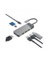 GREEN CELL HUB USB-C ADAPTER GC CONNECT 7W1 (3XUSB 31  HDMI 4K 60HZ  USB-C PD 85W  MICROSD/SD) - nr 24