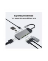 GREEN CELL HUB USB-C ADAPTER GC CONNECT 7W1 (3XUSB 31  HDMI 4K 60HZ  USB-C PD 85W  MICROSD/SD) - nr 26
