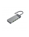 GREEN CELL HUB USB-C ADAPTER GC CONNECT 7W1 (3XUSB 31  HDMI 4K 60HZ  USB-C PD 85W  MICROSD/SD) - nr 28