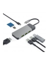 GREEN CELL HUB USB-C ADAPTER GC CONNECT 7W1 (3XUSB 31  HDMI 4K 60HZ  USB-C PD 85W  MICROSD/SD) - nr 29