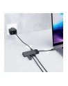 GREEN CELL HUB USB-C ADAPTER GC CONNECT 7W1 (3XUSB 31  HDMI 4K 60HZ  USB-C PD 85W  MICROSD/SD) - nr 7